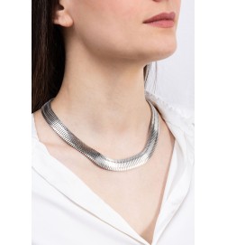 Collana Snake Piatta
